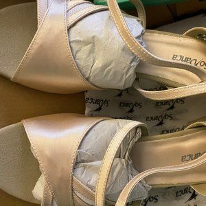 Champagne Ballroom Dance Heels 2.5 Inches